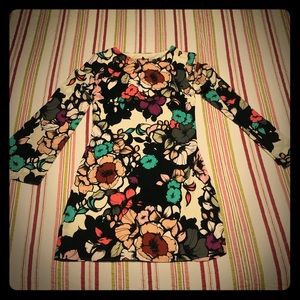 Express Long Sleeve Flower Dress
